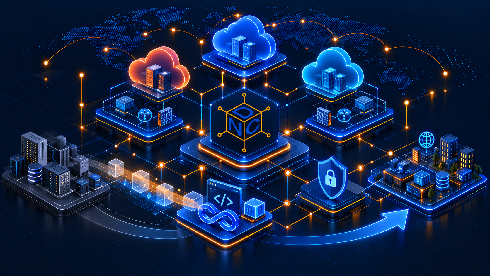 Technology transformation and migration architecture